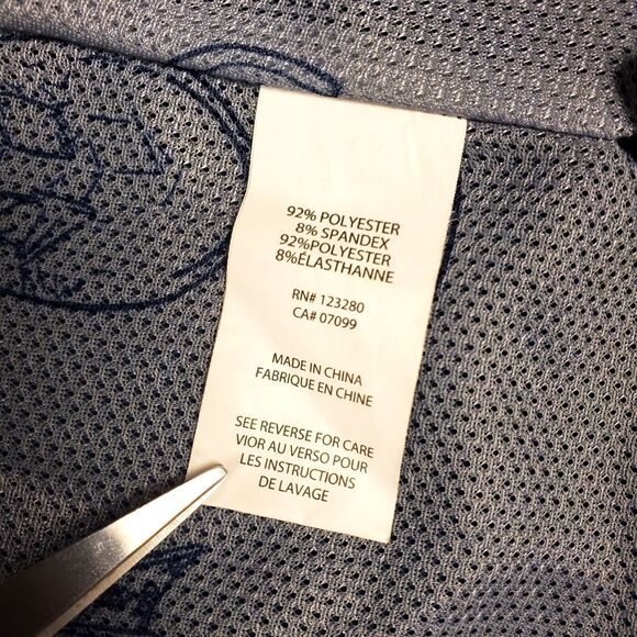 TRAVIS MATHEW Jacket Mens Medium Navy Blue Full Zip Golf Windbreaker Athleisure - Picture 11 of 11